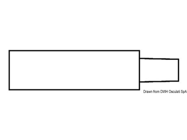 Barilotto zinco liscio Ø 22 Nanni/Mercedes