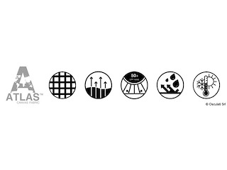 Tendalino anteriore estensione T-Top 245/290 cm nero