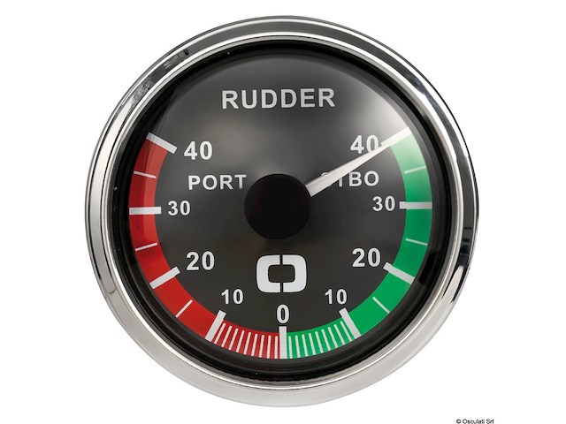 Indicatore angolo di barra nero/lucida