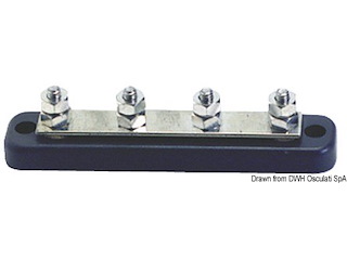 Bus Bar porta terminali 4 x 6 mm
