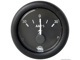 Amperometro Guardian 30-0-30 A nero