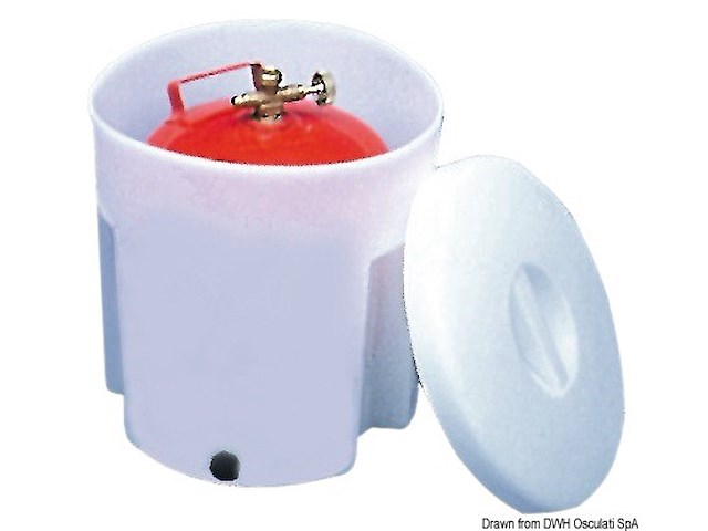 Contenitore per bombole gas