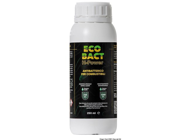 Battericida ECO-BACT H-Power per gasolio 250 ml