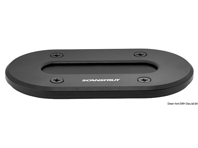 Premistoppa alluminio nero multiplo