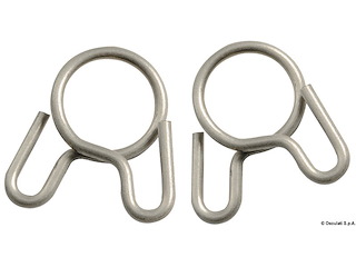 Molletta inox per fissaggio tubo