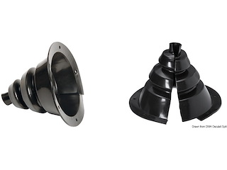 Soffietto passacavo apribile Ø esterno 107 mm