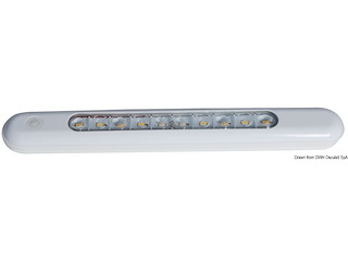 Plafoniera LED da appoggio 310x40x15 mm