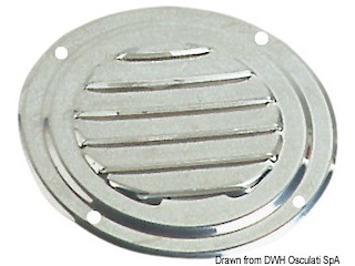 Griglia inox tonda 178 mm