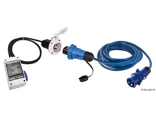 Kit quadro elettrico 16 A con presa Cruiser nera