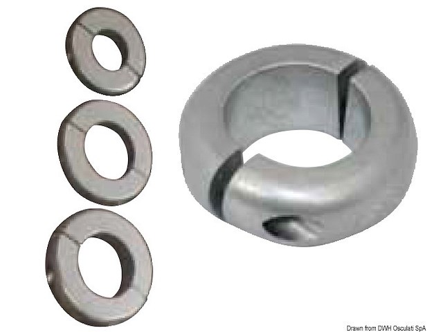 Anodo oliva bassa mm 35 (1"3/8)