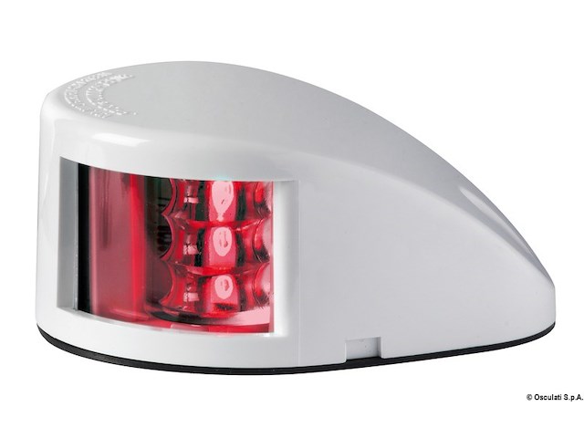 Fanale di via Mouse Deck rosso corpo ABS bianco