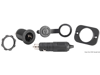 Kit spina + presa ad incasso