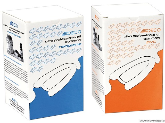 Kit riparazione Ultra Professional neoprene grigio