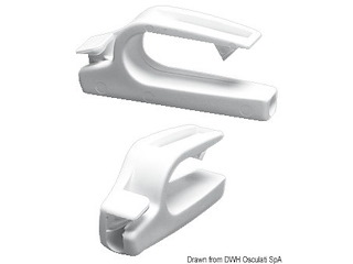 Agganci parabordi Fend Fix per tubo 26/32 mm