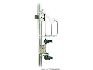 Staffa inox per anulare e boetta luminosa