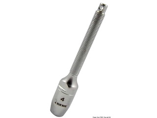 Terminale filettato x rig tessile per cima Ø5 mm