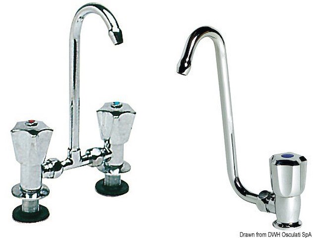 Rubinetto ottone cromato