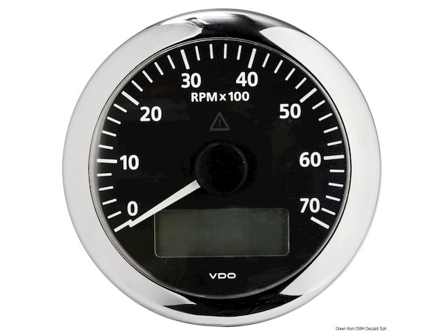 Contagiri 7000 RPM nero