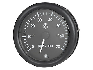 Contagiri 2/4 tempi 12 V nero