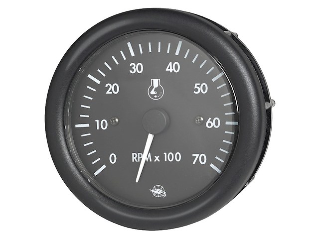 Contagiri 2/4 tempi 12 V nero