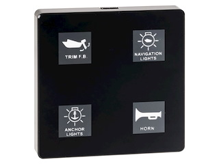 Pannello elettrico touch 4 interr.