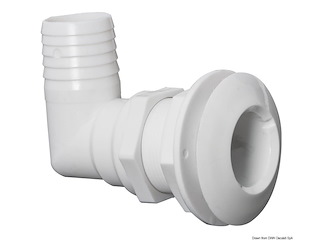 Scarico mare plastica 90° 1" 1/2 x 38 mm