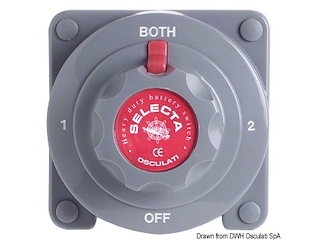 Staccabatteria deviatore Selecta