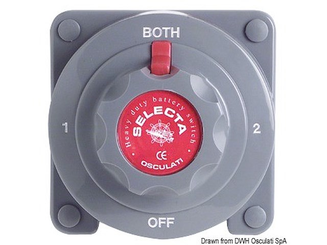 Staccabatteria deviatore Selecta