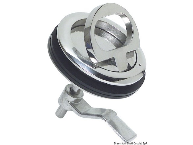 Alzapagliolo inox no serratura