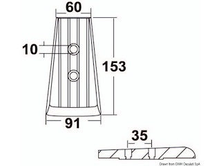 Anodo alluminio Volvo DPR-DPH
