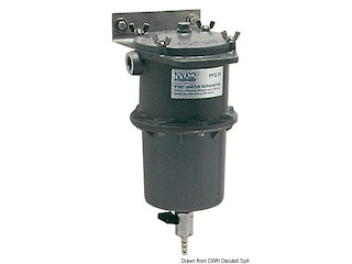 Prefiltro centrifugo decantatore 3/8"