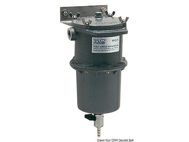 Prefiltro centrifugo decantatore 3/8"