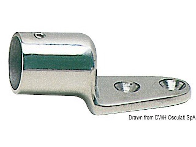 Basetta inox 5,5° 25 mm