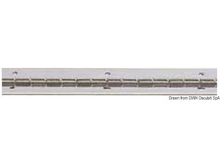 Cerniera inox barra 4x200 cm