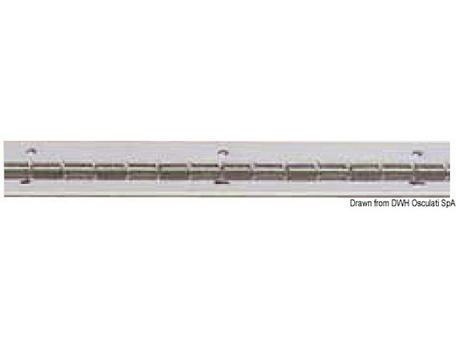 Cerniera inox barra 4x200 cm