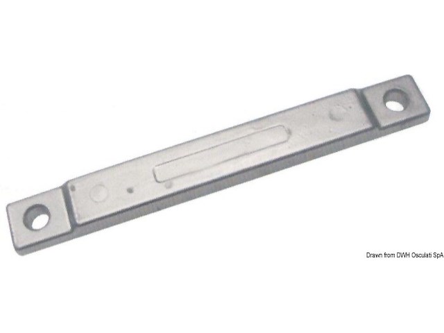 Anodo alluminio barra Verado