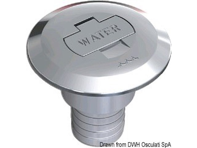 Tappo Water 38 mm dritto