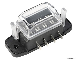 Scatola portafusibili lamellari imperm. 4 posti