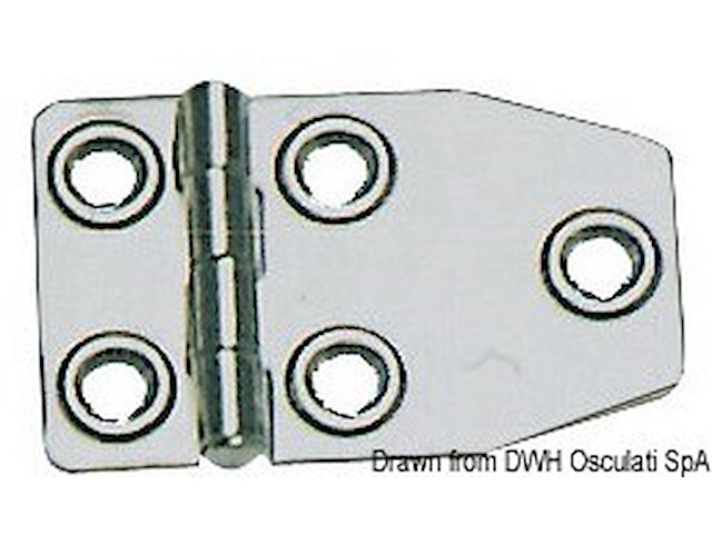 Cerniera inox mm 73x46