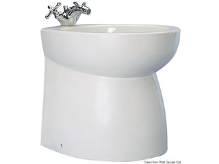 Bidet ceramica alto diritto