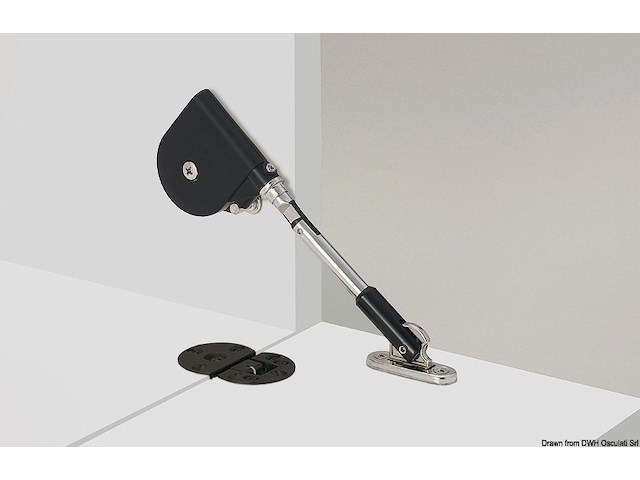 Soft-down stay nero 1,62-3,68 Nm