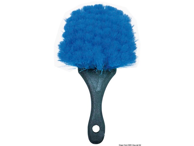 Spazzola con manico corto