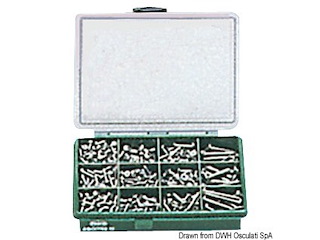 Cassetta viti Compact 390 pz