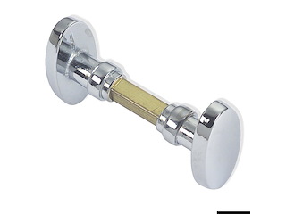 Maniglietta doppio pomolo ottone