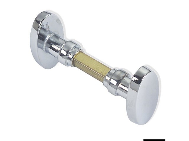 Maniglietta doppio pomolo ottone