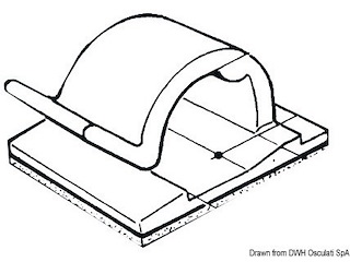 Fermacavo nylon 5 x 5 mm