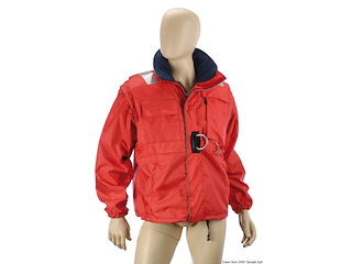 Giacca cerata autogonfiabile con cintura XL