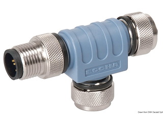 Nodo di connessione a 3 ricettori NMEA 2000 2F+1M