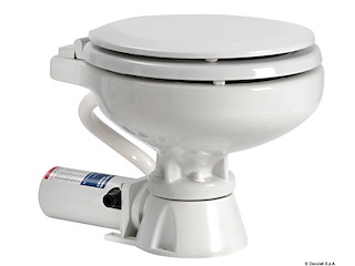 WC elettr. Super Compact tavoletta legno