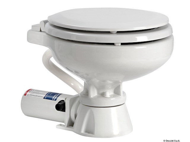 WC elettr. Super Compact tavoletta legno